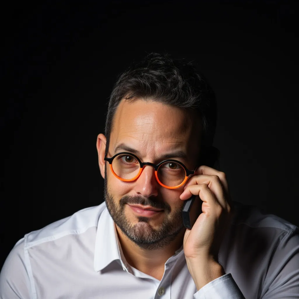 Jean-Gabriel Martin en situation de travail