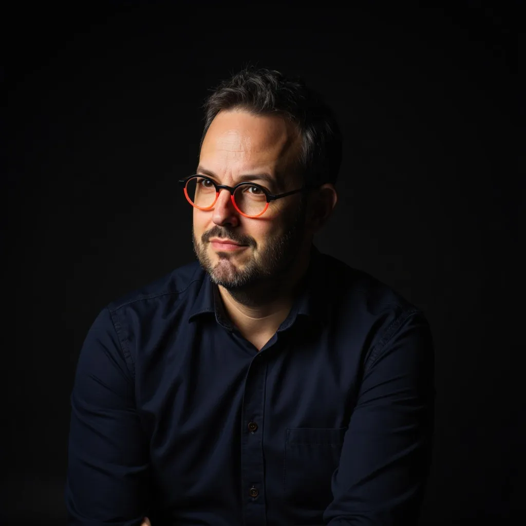 Jean-Gabriel Martin en situation de travail
